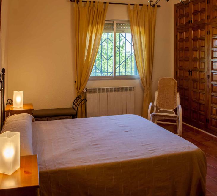 Casa Rural en Cabañeros HORIAGUA II - Dormitorio matrimonio 2