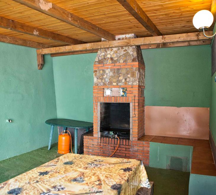 Casa Rural en Cabañeros HORIAGUA II - Barbacoa